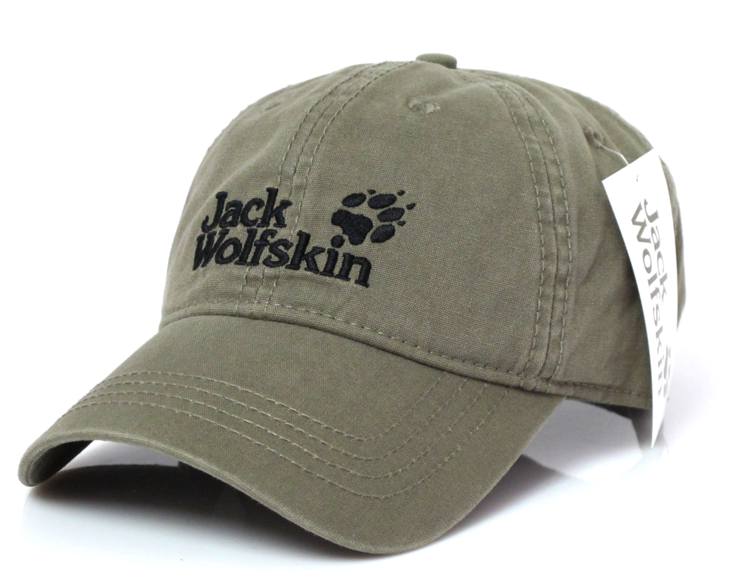 Кепка - бейсболка Jack Wolfskin (Джек Вольфскин) цвета хаки.