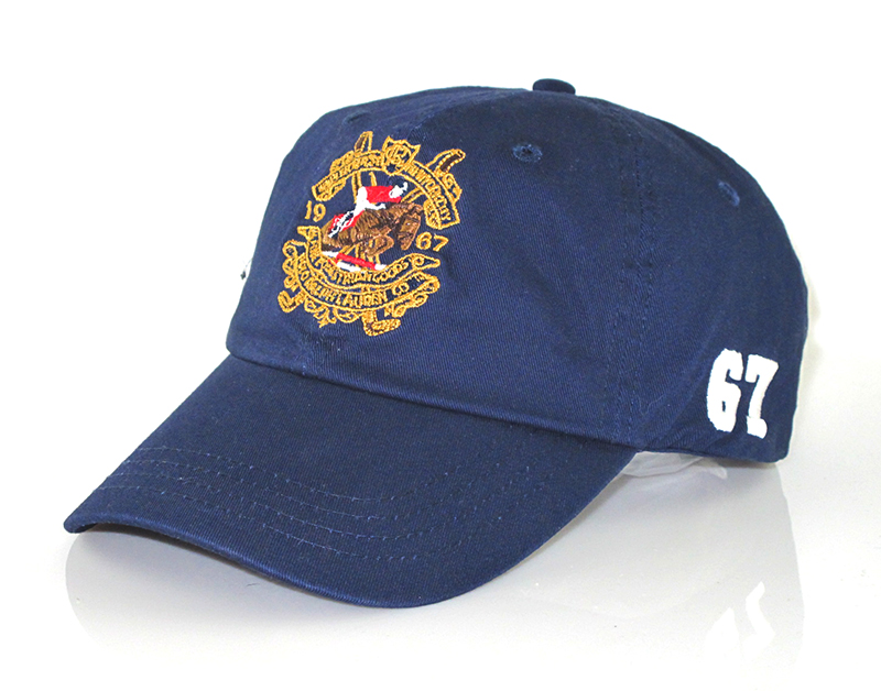Кепка - бейсболка Polo Ralph Lauren (Поло Ральф Лорен) синего цвета.