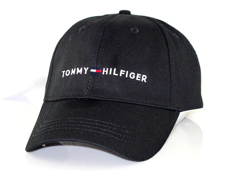 Кепка - бейсболка Tommy Hilfiger (Томми Хилфигер) черного цвета.
